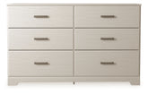 Warmstead Furniture - Ashley Furniture - Stelsie Bedroom - Twin Panel Bed / White - B2588B12
